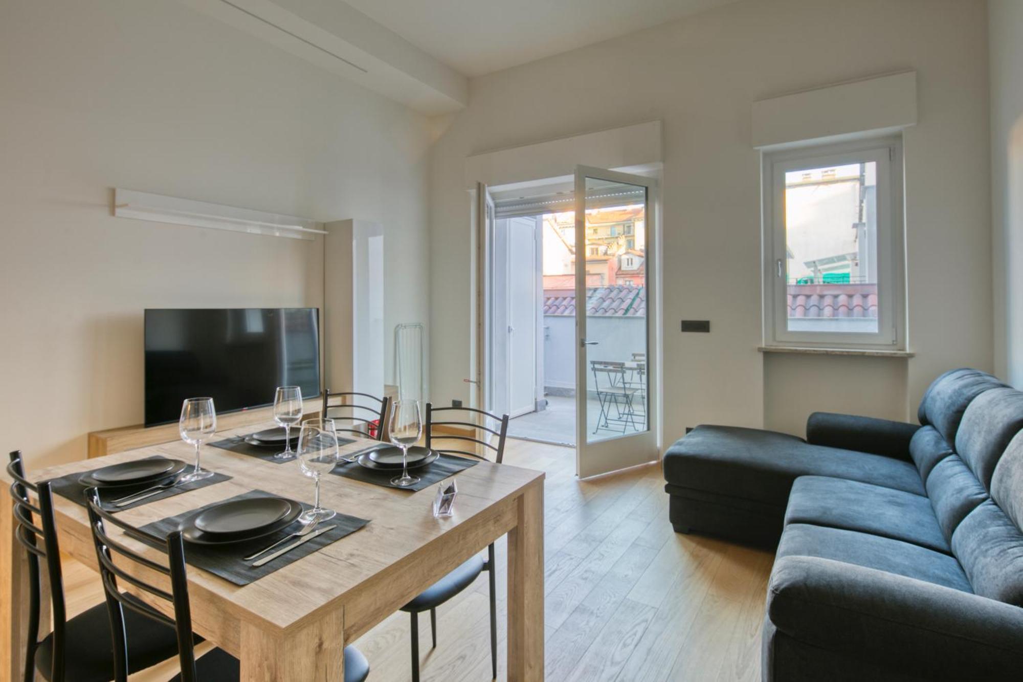Appartamento Centro Torino Con Terrazzo Exterior foto